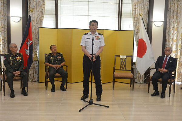 日本、カンボジア、防衛関係強化のため NDA 同窓会を設立
